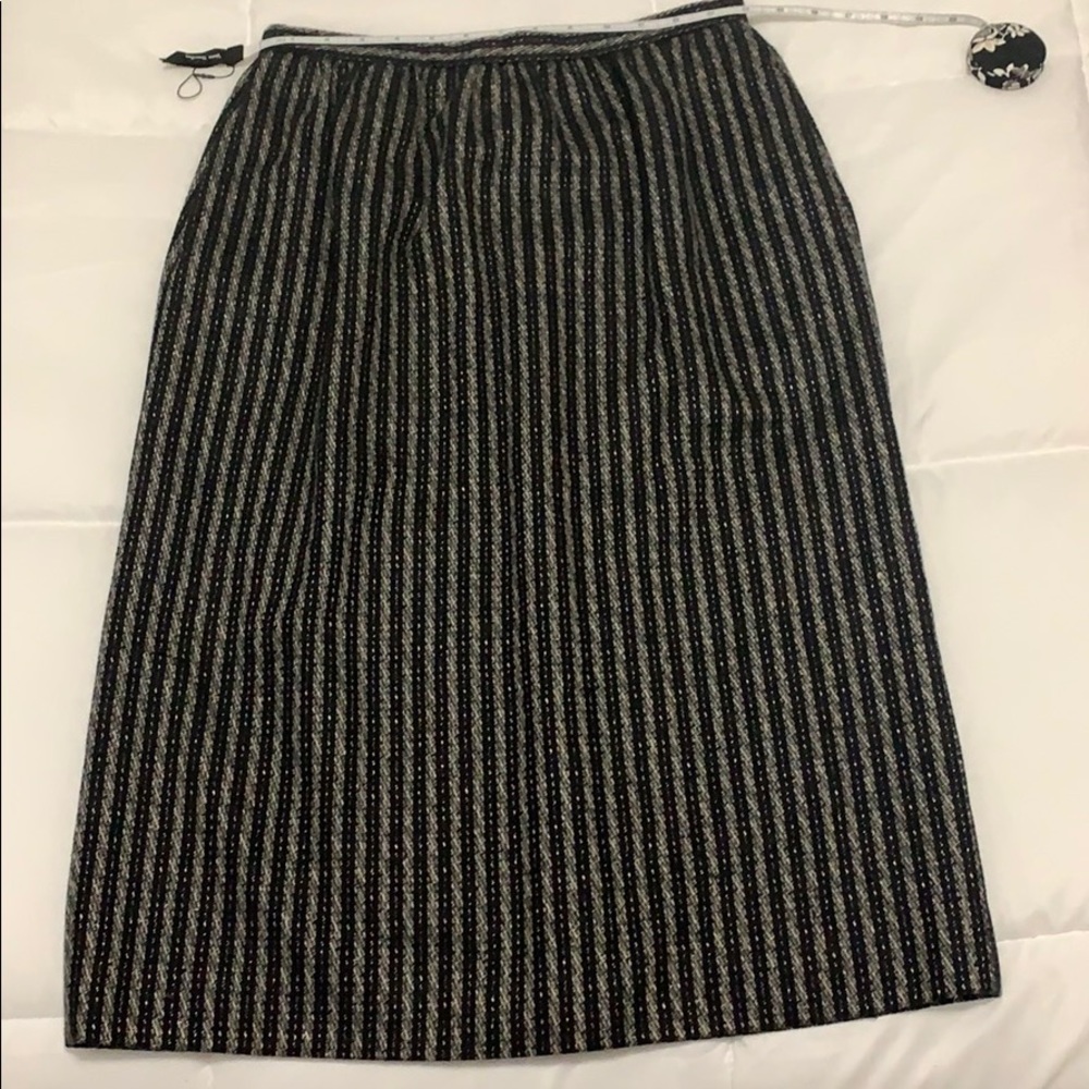 Vintage wool poly blend skirt